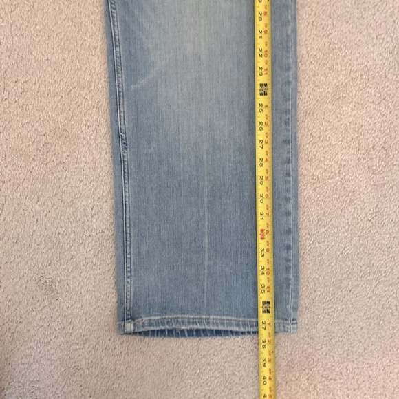 Free People NWT Women's High Rise Wide Leg Jeans Size 29 Blue Button Fly - Picture 11 of 14